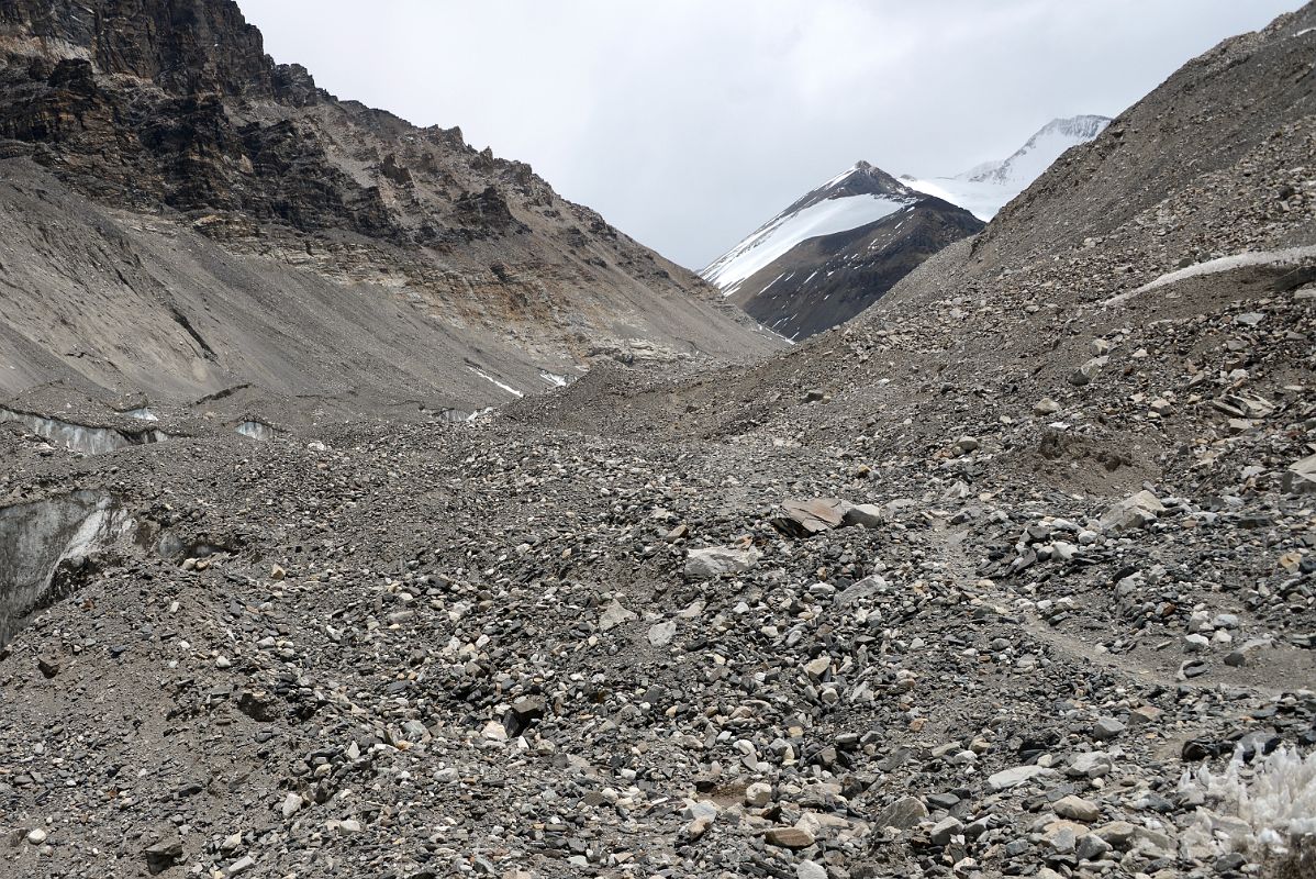 24 The Trail Moves Onto The East Rongbuk Glacier On The Trek From Base Camp To Mount Everest North Face Intermediate Camp In Tibet